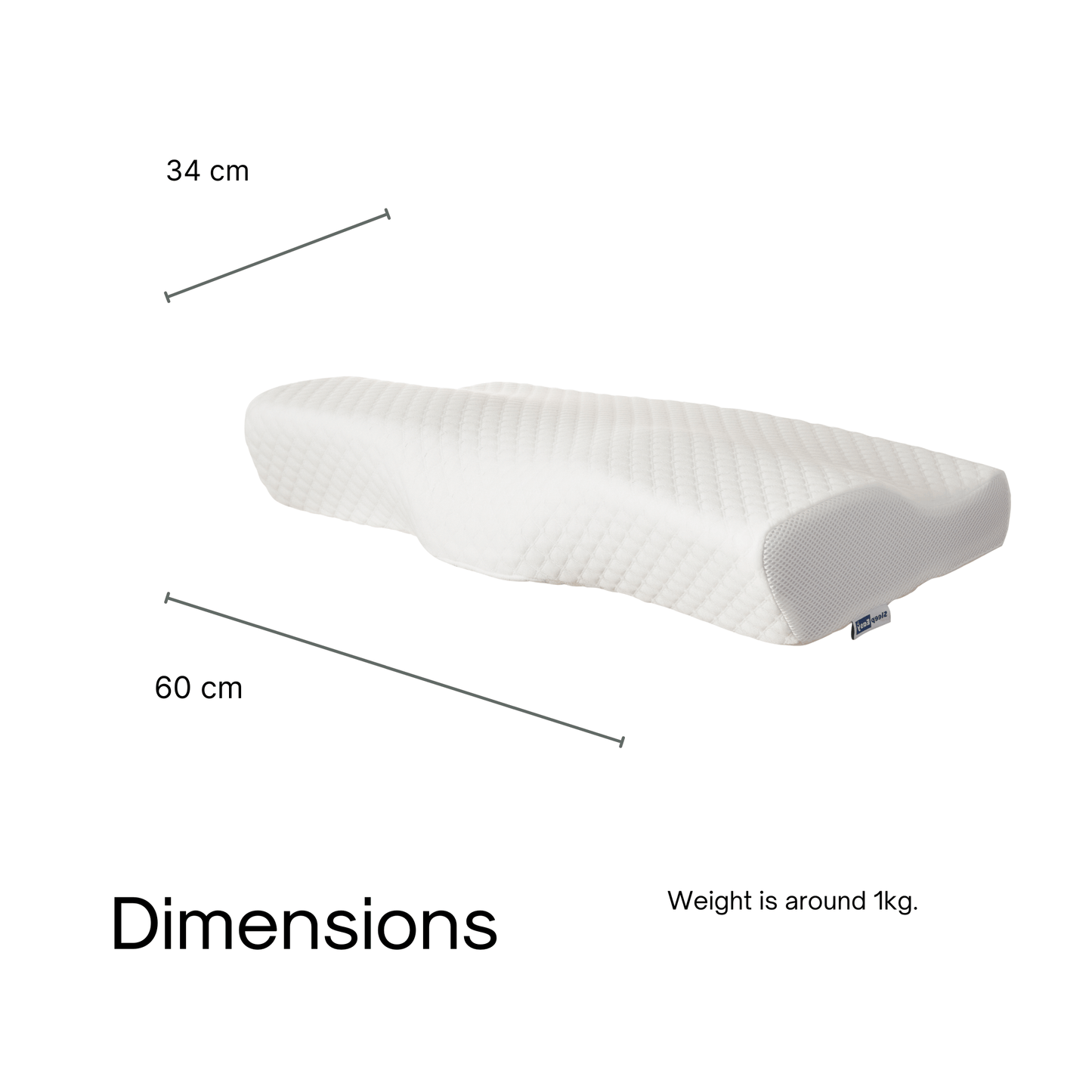 The Original Groove® Pillow For Neck Pain